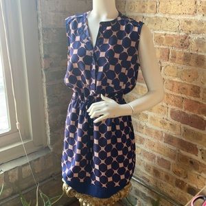 Collective Concepts Patterned Sleeveless Dress